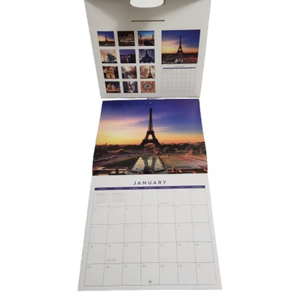🆕️⬇️AN EVENING IN PARIS 2026 MONTHLY WALL CALENDAR